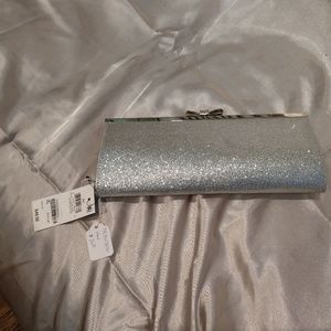 INC INTERNATIONAL CONCEPTS CAROLYN GLITTER CLUTCH